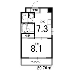 ウエストの物件間取画像